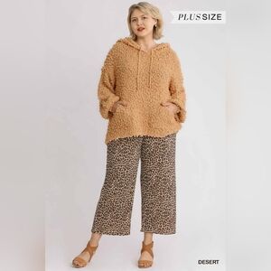 Cozy Tan Sherpa Hoodie